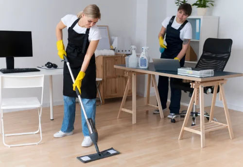 Nettoyage de bureau professionnel à Saint-Romain-la-Virvée