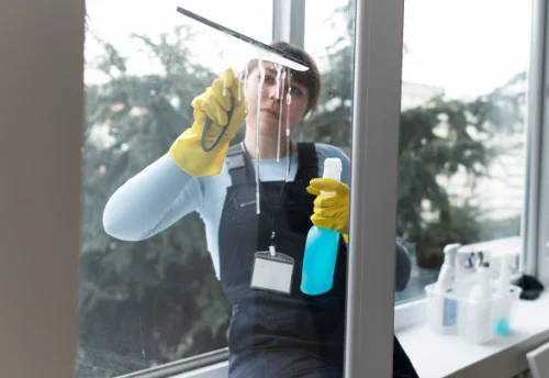 Nettoyage de vitres intérieures et extérieures à Saint-Romain-la-Virvée